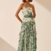 Clothing Shona Joy | Marguerite Strapless Contrast Maxi Dress