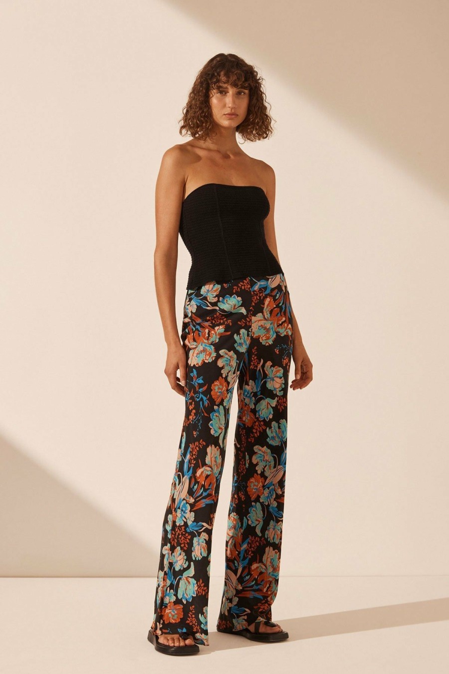 Clothing Shona Joy | Flotte Silk Bias Cut Pant