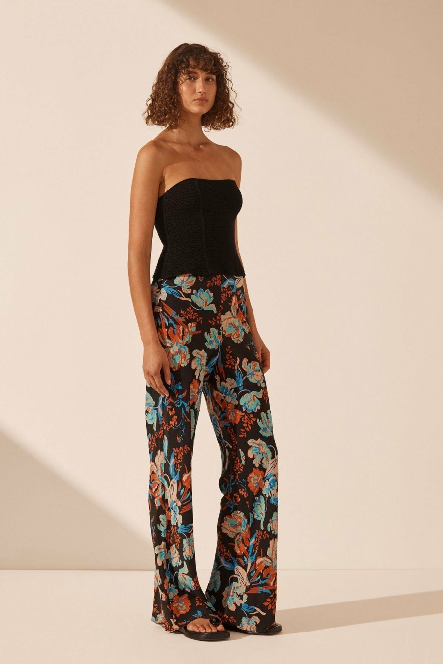 Clothing Shona Joy | Flotte Silk Bias Cut Pant