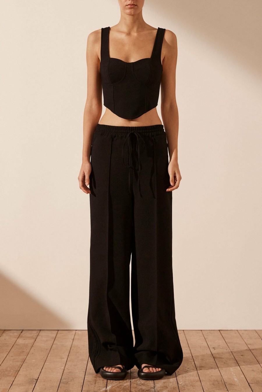 Clothing Shona Joy | Amura Relaxed Pant - Black