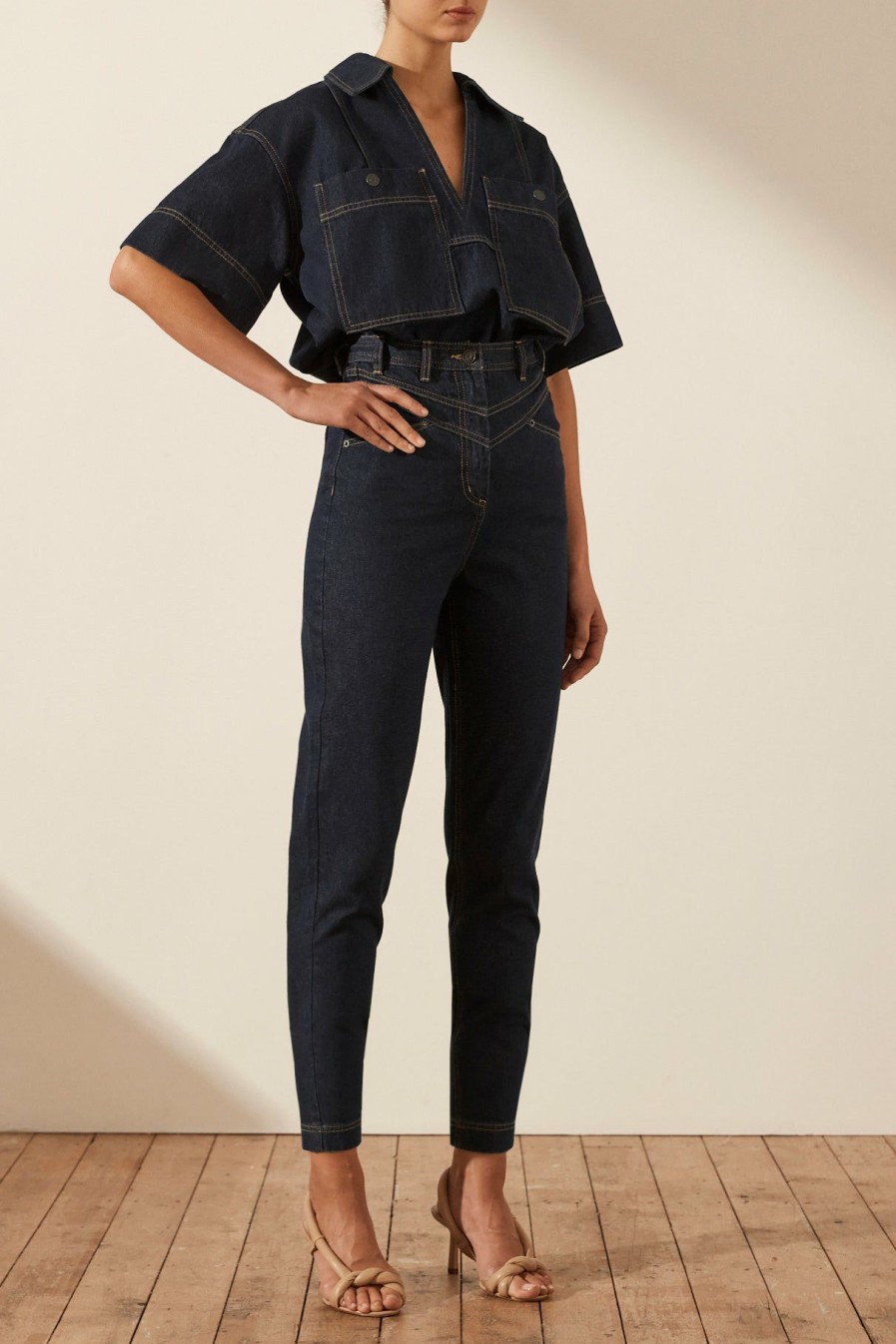 Clothing Shona Joy | Rita Tapered Jean