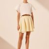 Clothing Shona Joy | Limon Circular Mini Skirt