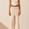 Clothing Shona Joy | Amura Relaxed Pant - Cream