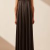 Clothing Shona Joy | La Lune Column Maxi Dress - Black