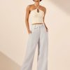 Clothing Shona Joy | Eve Cross Front Top - Coconut