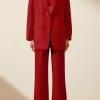 Clothing Shona Joy | Irena Oversized Blazer - Roma Red