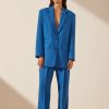 Clothing Shona Joy | Irena Oversized Blazer - Cobalt