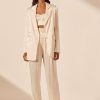 Clothing Shona Joy | La Lune Single Breasted Blazer - Cream