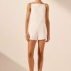 Clothing Shona Joy | Vento Flared Short - Ivory