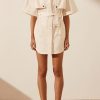 Clothing Shona Joy | Anya Shirt Dress With Belt - Coconut