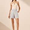 Clothing Shona Joy | Brisa Wide Leg Short - Ice Blue