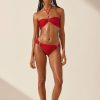 Swim Shona Joy | Daiquiri Ring Brazilian Bottom - Sailor Red