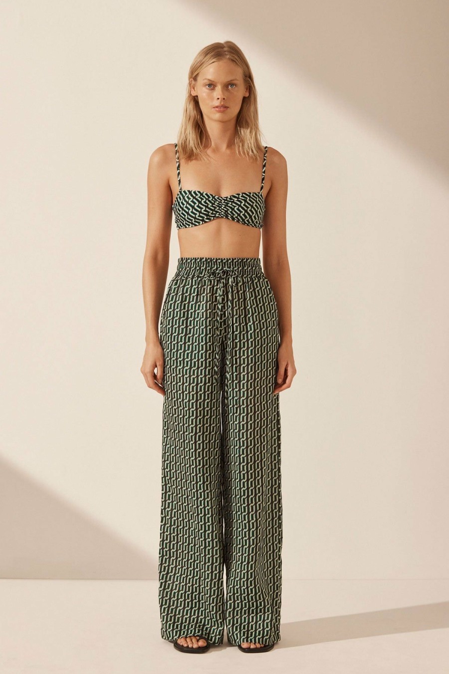 Clothing Shona Joy | Ida Linen Relaxed Pant