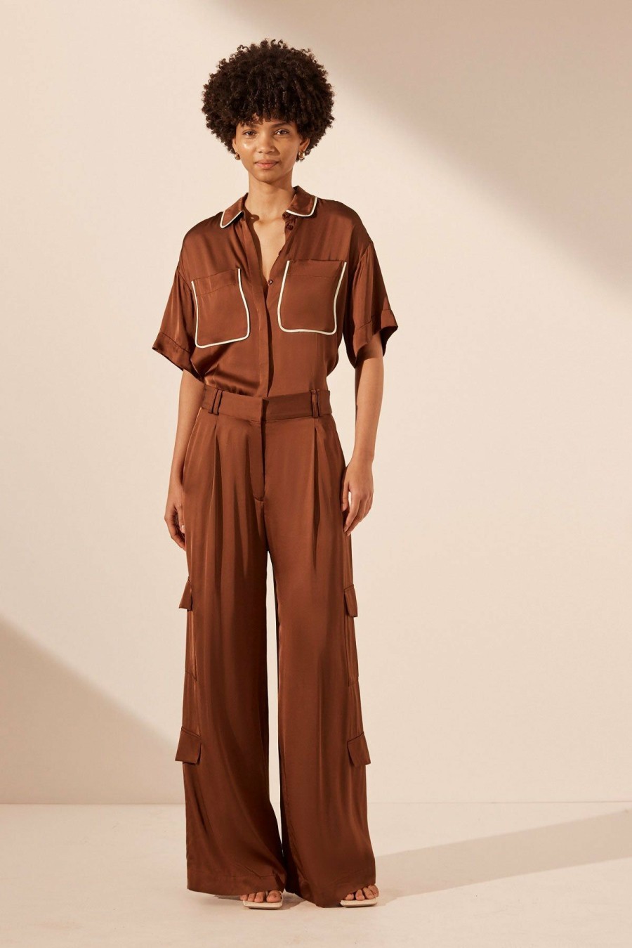 Clothing Shona Joy | Belkis Slouchy Cargo Pant