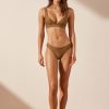 Swim Shona Joy | Daiquiri Wide Strap Bikini Top - Martini Olive