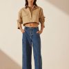 Clothing Shona Joy | Tovere Wide Leg Cargo Jean