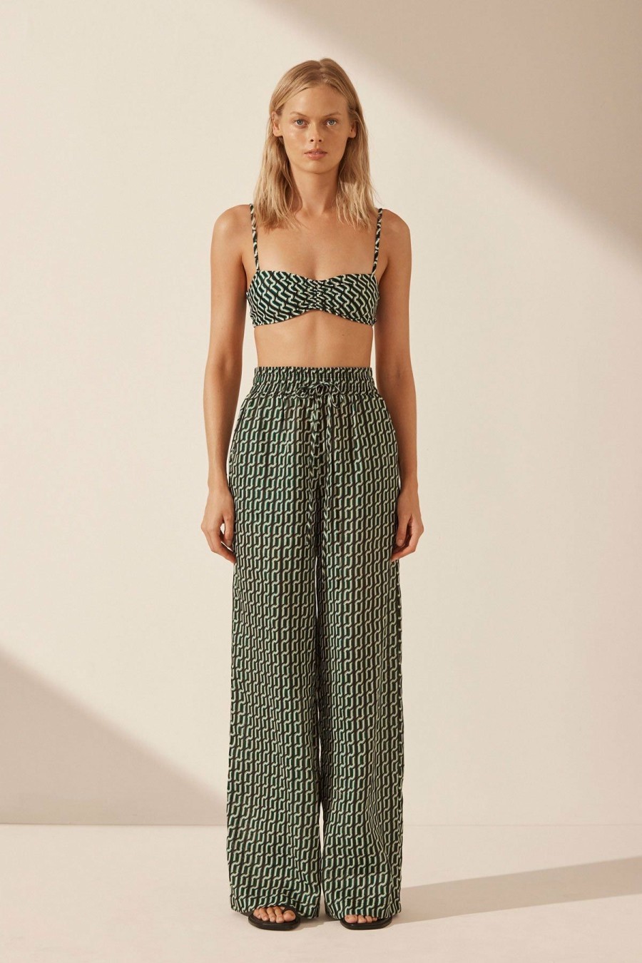 Swim Shona Joy | Ida Linen Relaxed Pant