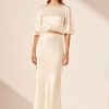 Clothing Shona Joy | La Lune Bias Maxi Skirt - Cream