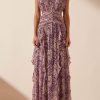 Clothing Shona Joy | Aurier Round Neck Sleeveless Maxi Dress