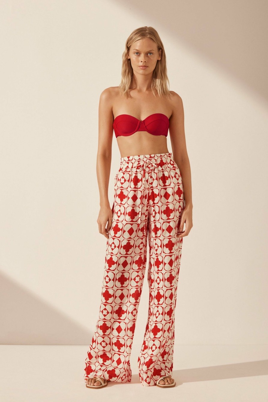 Swim Shona Joy | Palmier Linen Relaxed Pant