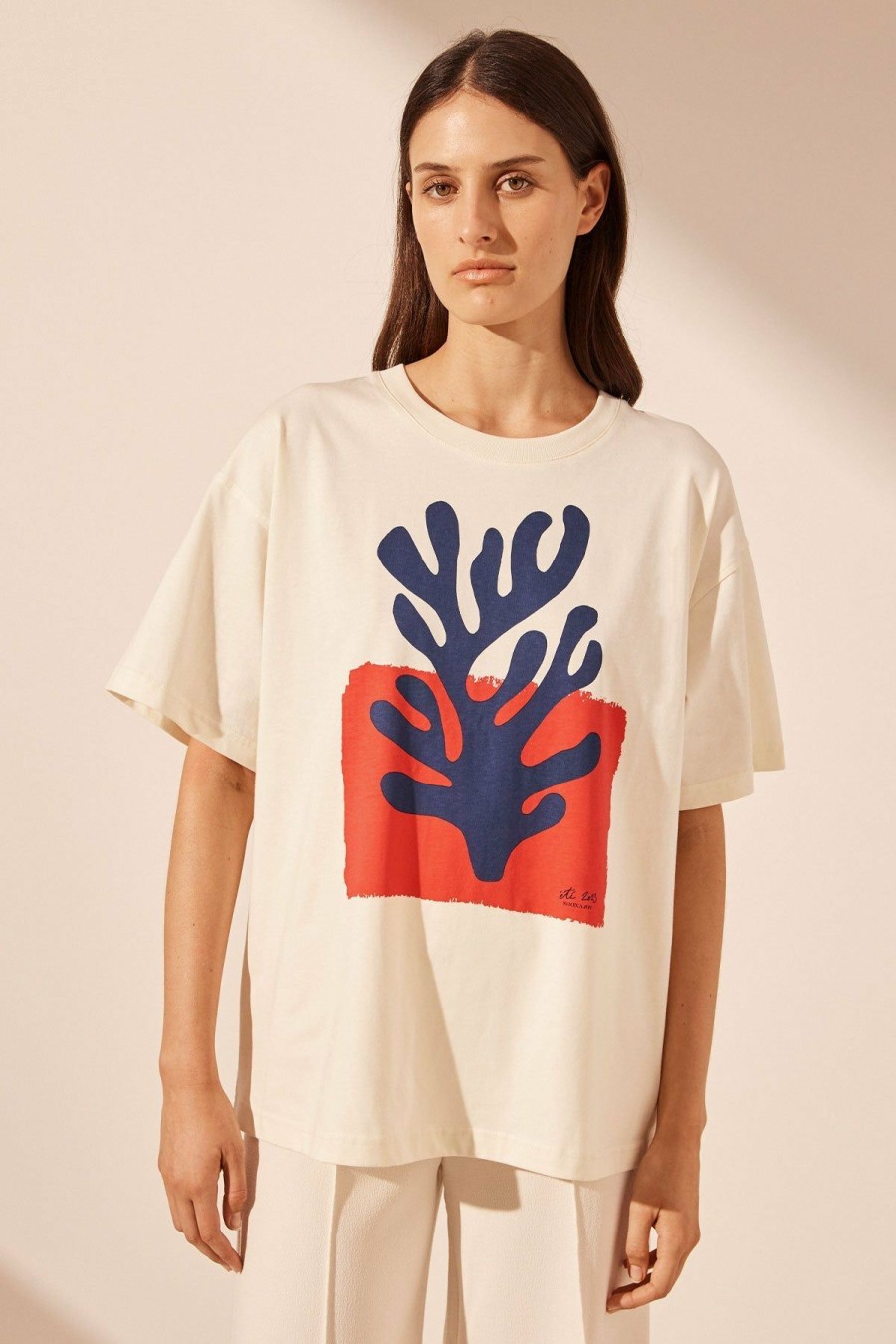 Clothing Shona Joy | Alair Boyfriend Oversized T Shirt