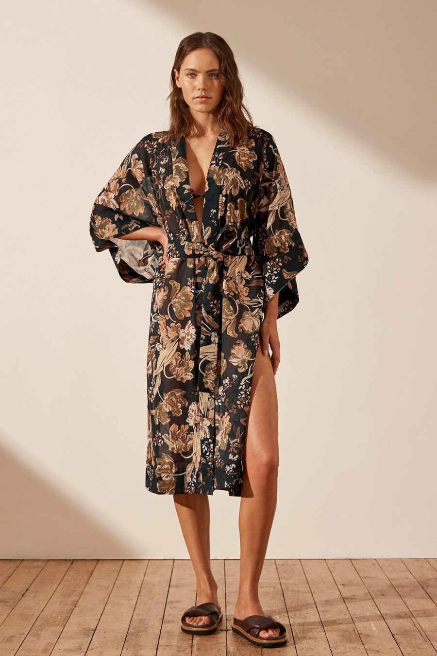 Swim Shona Joy | Espresso Martini Long Robe